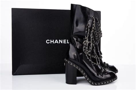 boots uk chanel|chanel platform boots.